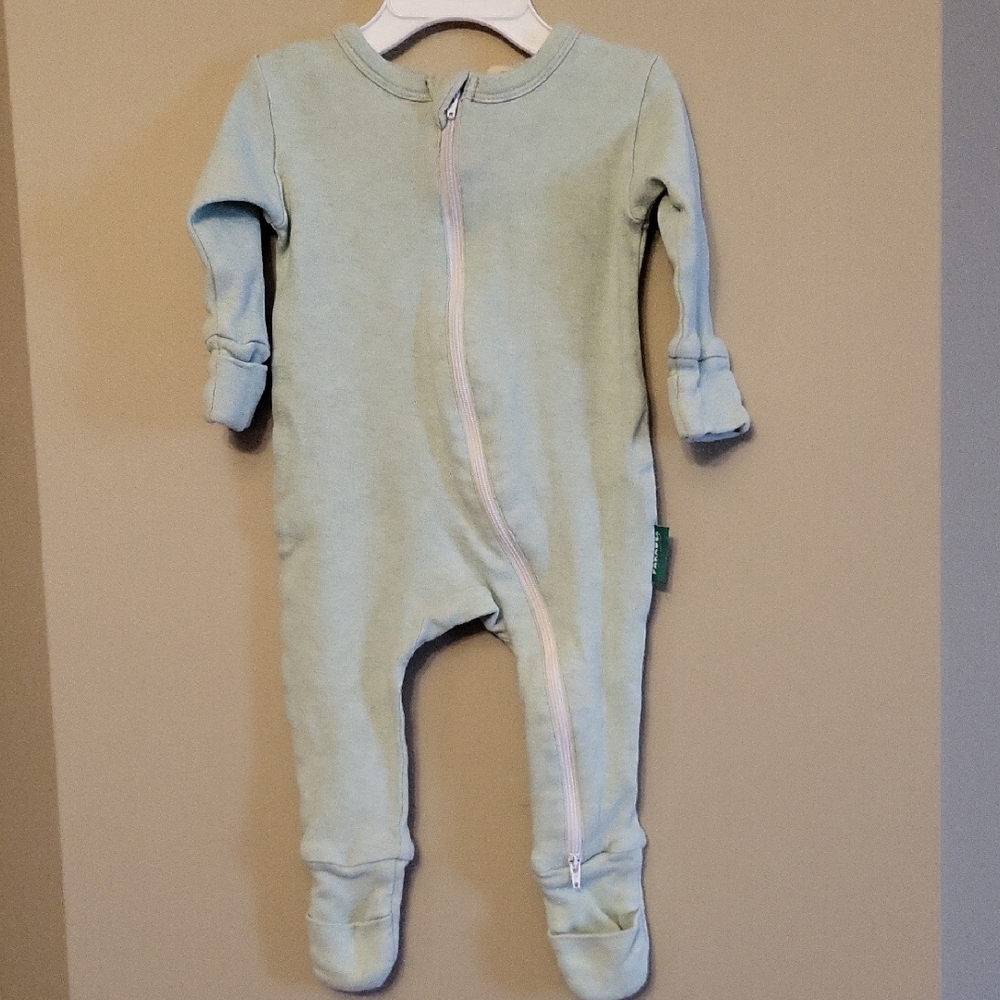 Parade Organic cotton footie/sleeper